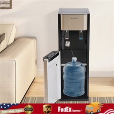 Bottom Load Hot/Cold Water Dispenser Cooler 5 Gallon Home/Office Stainless Steel