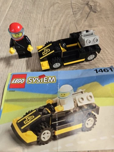 LEGO Town Race Turbo Force 1461 Complete Parts Alt Minifigure Instructions