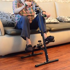 2in1 Profi Pedaltrainer Arm und Beintrainer Senioren Heimtrainer Büro Mini Bike