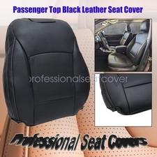 Front Leather Bottom Back Seat Cover Black For 2015-2019 Subaru Legacy Outback