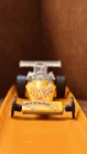 1975 Red line Hot Wheels Inferno 1:64 Diecast Dragster Car Yellow w/ Flames