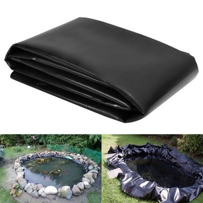 Garden Pond Liner - 20 Mil HDPE Plastic 7 X 10 Ft Outdoor Landscape
