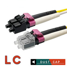 Herramienta de fibra óptica LC 50/100 piezas Conector de cubierta antipolvo Tapa protectora contra polvo Cubierta antipolvo