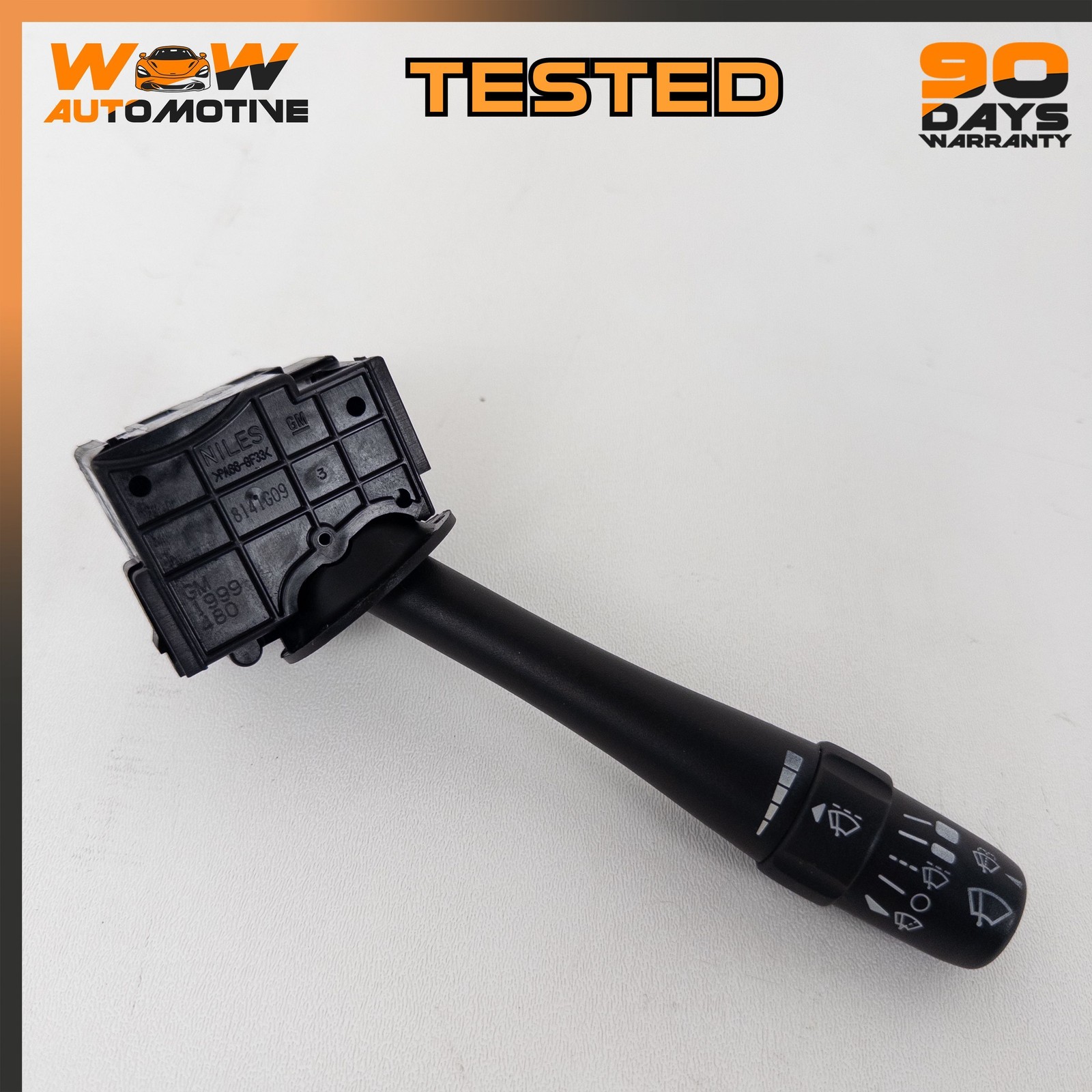 05-13 CHEVROLET CORVETTE C6 STEERING WHEEL WINDSHIELD WIPER WASHER SWITCH OEM