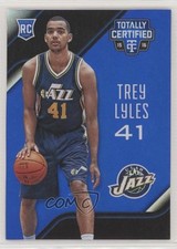 2015-16 Panini Totally Certified Rookies Mirror Blue 95/99 Trey Lyles #192 0c2