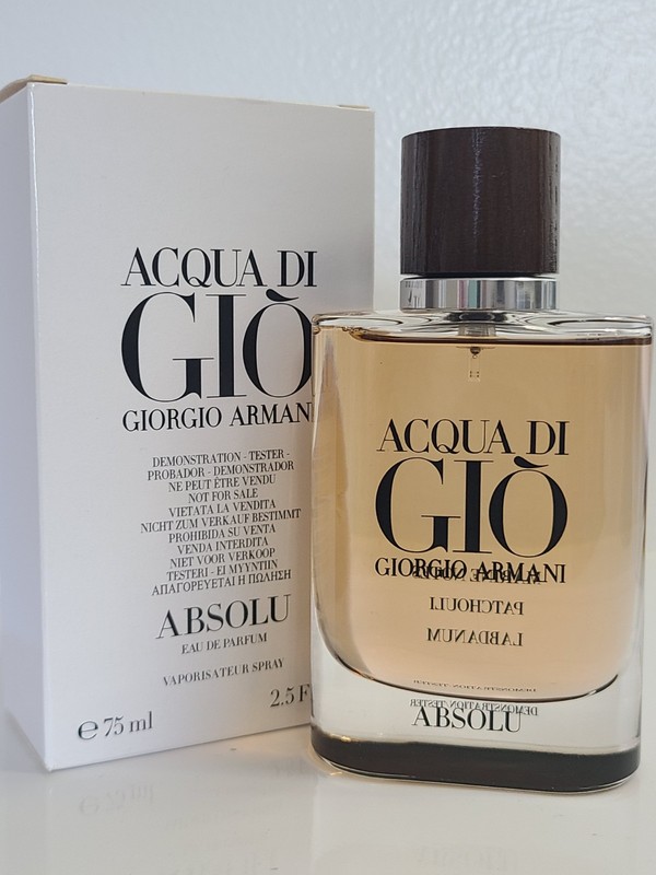 Giorgio Armani Acqua Di Gio Absolu (2.5 Oz / 75 ML) Eau De Parfum (Discontinued)