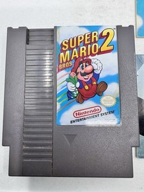 Super Mario Bros. 2 (Nintendo NES) [CIB] Probado Funcionando