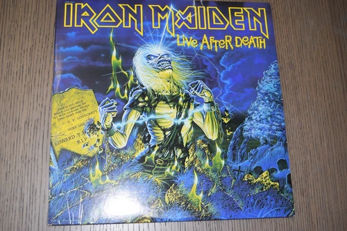 Iron Maiden - Live After Death Vinyl 2LP Original 1985 Capitol w/ Booklet EX/EX