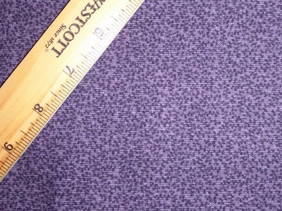 1-YD FLANNEL SAVANNAH by Fons Porter Purple Micro Pattern Quilting Cotton Fabric