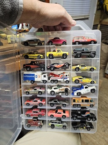 Vintage Lot Of Blackwall Hotwheels Lot Of 48 With Case