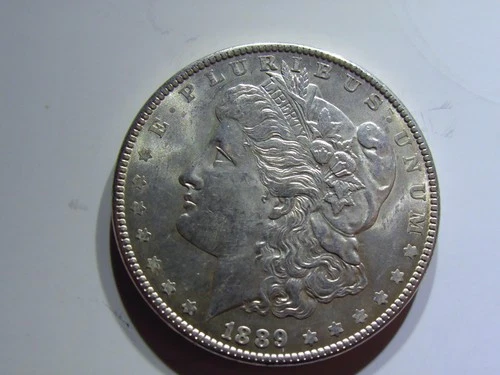 Lot of Two (2) 1889 & 1896 Uncirculated Morgan Dollars