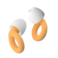 Silicone Ear Plugs - 33dB NRR for Noise Reduction Sleeping, Travel, Work, Con...