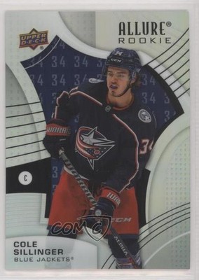 2021 Upper Deck Allure Rookies Number 41/199 Cole Sillinger #116 Rookie RC 10o8