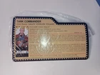 GI Joe 2007 Convention Tanks for the Memories Driver STEELER Mauler File Card