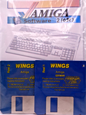 COMMODORE AMIGA -- WINGS (MIRROR SOFT)