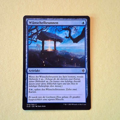 MTG Wünschelbrunnen ELD 074 Deutsch Common (B0113)