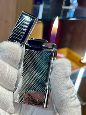 LUBINSKI LIGHTER ROME SWEET FLAME RICE GRAIN FINISH