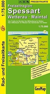 Radwanderkarte Spessart Maintal 1:75 000: Mit Freizeithi... | Buch | Zustand gut