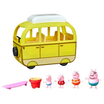 Hasbro Peppa Beach Campervan Playset - Peppa Pig Camping Car