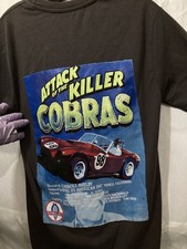 SHELBY COBRA Unisex T Shirt, Size: MEDIUM; Charcoal Gray; PreOwned  Exclnt