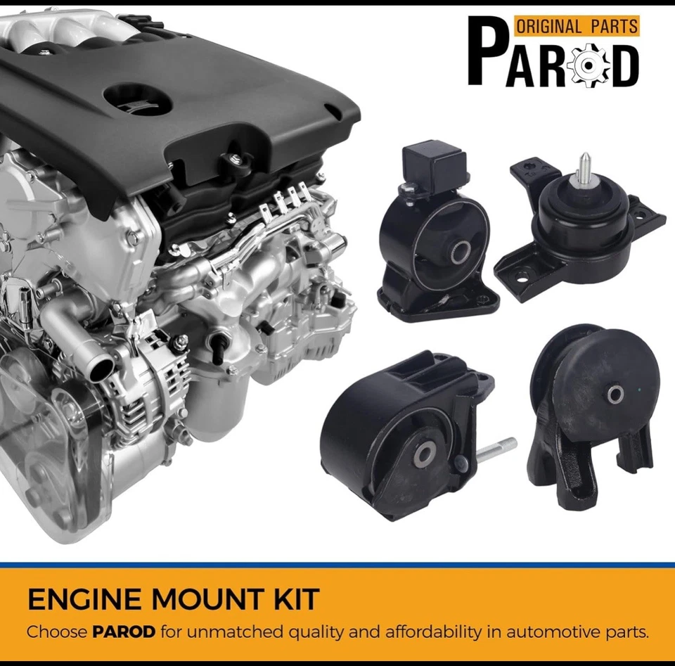 Engine Motor & Trans Mount For Hyundai Santa Fe 2010-2012 Kia Sorento 2011-2013 - Image 2 of 4