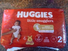 Huggies Little Snugglers Disposable Diapers - Size 2 - 29 Count