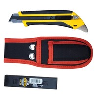Olfa Cutter 18 Mm L5-AL Set Mit 10 Ersatzklingen Und Halter