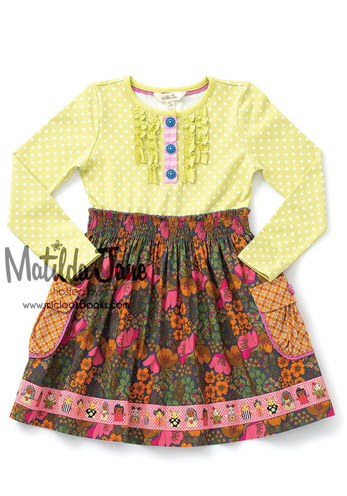 NEW girls Matilda Jane Make Believe As A Princess Dress size 6 NWT