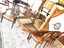 ????old world italian spanish styl hiend dining table set 10 dining chairs