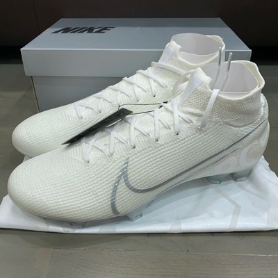 Nike Mercurial Superfly 7 Elite FG White Soccer Cleats AQ4174-100 Men's Size 12 | eBay