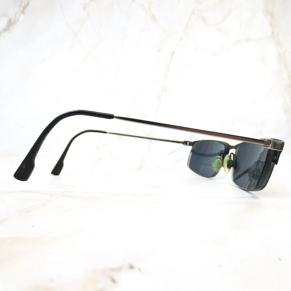 Gafas de sol Flexon Mechanical Synergy 001 marco para hombre negro medio borde 55-18-145 Foto 3 de 4