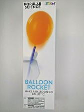 NEW Popular Science Balloon Rocket Make A Balloon Go Ballistic