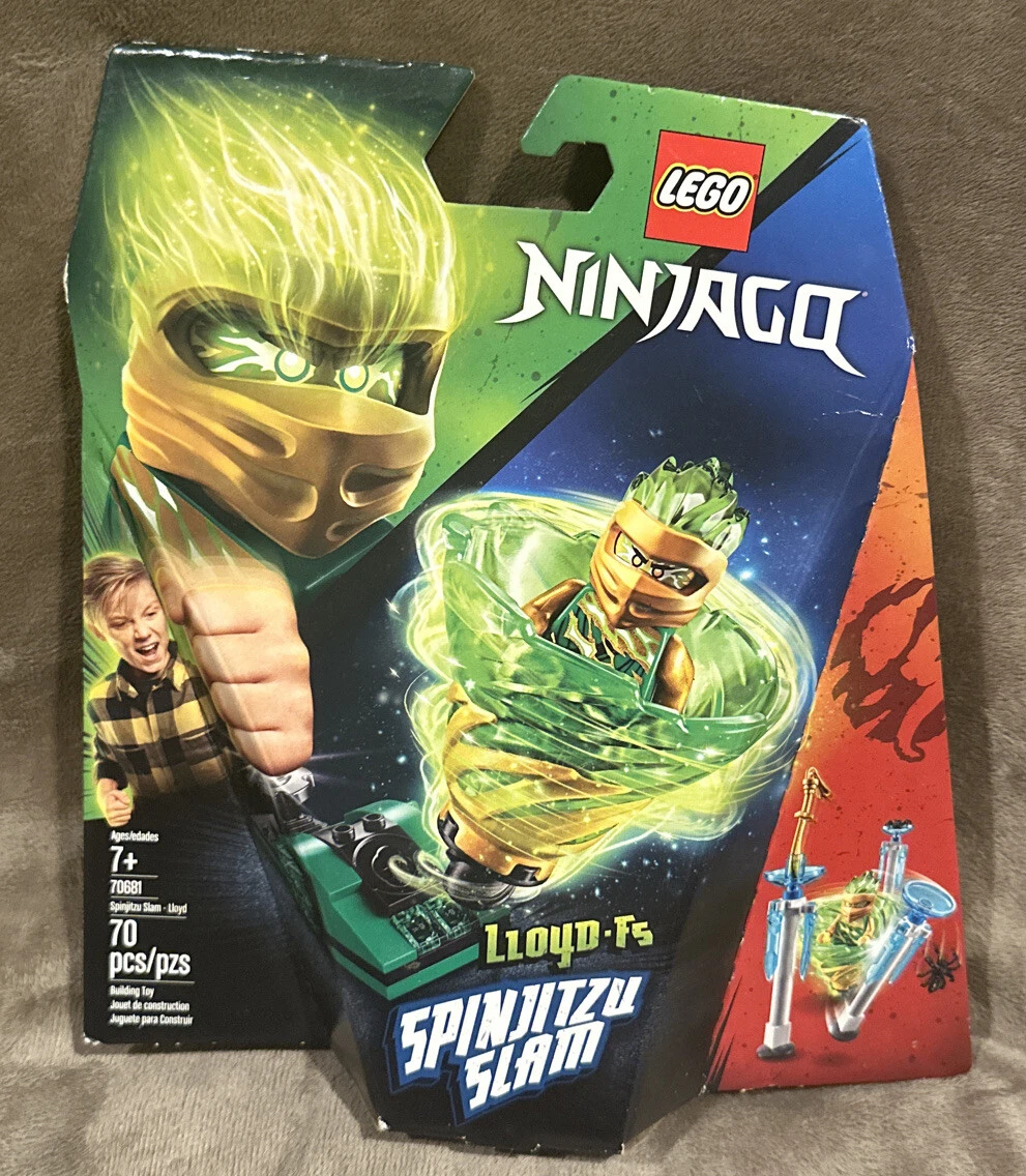 LEGO 70681 Ninjago Spinjitzu Slam Lloyd F5 70 Pieces Sealed New