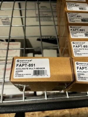 NOTIFIER FAPT-851 MULTI-SENSOR DETECTOR HEADS (150+ UNITS)
