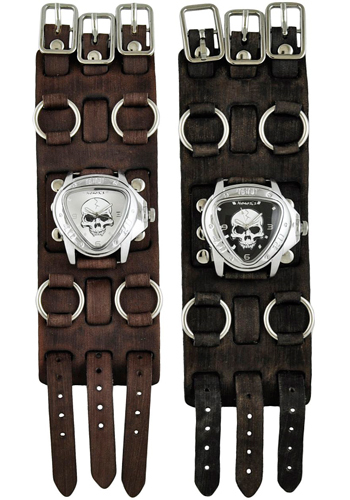 Nemesis Heavy Duty Skull Triangle Watch with Faded Wide  display picture 1