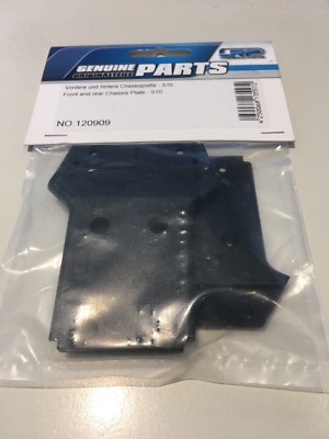 LRP Vordere und hintere Chassisplatte #120909 für S10 Blast BX2/TX2/MT2/SC2 