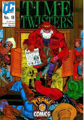 TIME TWISTERS #10 (1987) FN TIMELY COMICS