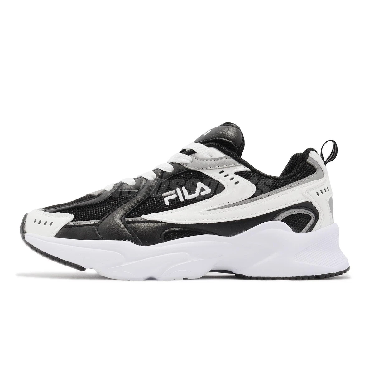 Fila Black Grey White Women Lifestyle Chunky Dad Shoes Sneakers | eBay