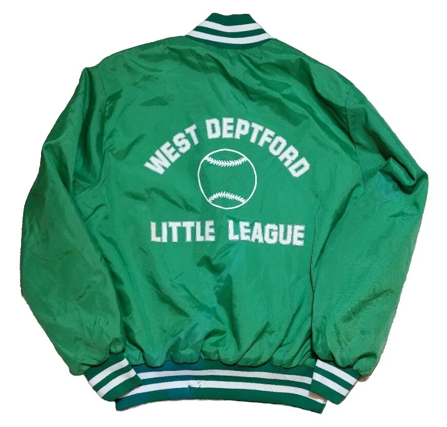 Vintage 1980s Westark USA West Deptford Little League Baseball Windbreaker M