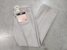 NWT Vintage 90s Levi s 517 Bootcut Beige Polyester Pants Size 38x34 Made In USA