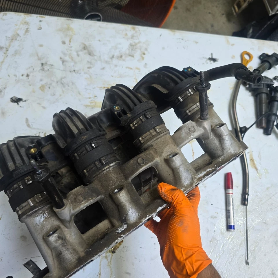 2006-2008 KIA OPTIMA SONATA RONDO MAGENTIS ВПУСКНОЙ КОЛЛЕКТОР 2,4 Л 4 ЦИЛИНДРА - Изображение 4 из 4