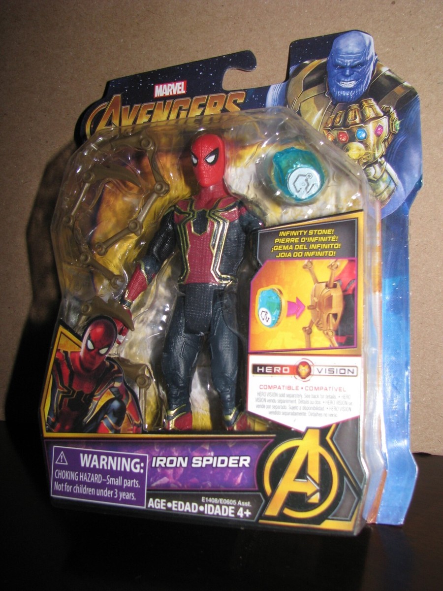 Marvel Avengers Infinity War IRON SPIDER with Infinity Stone