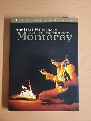 JIMI HENDRIX - LIVE AT MONTEREY  NTSC DVD ~ THE EXPERIENCE