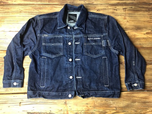 Vintage SEAN JOHN denim jean jacket 