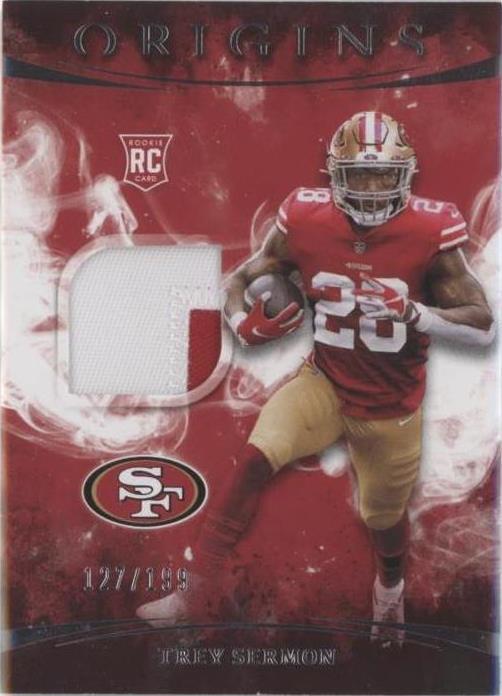 2021 Panini Origins Trey Sermon #RP-TS - 1 of 2