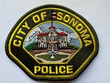 Sonoma California Sheriffs Department Contract Police Patch