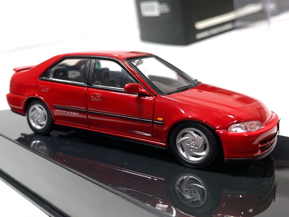 RARE RETIRED IXO HONDA CIVIC 1992 EG9 SIR RED LIMITED EDITION 1/43