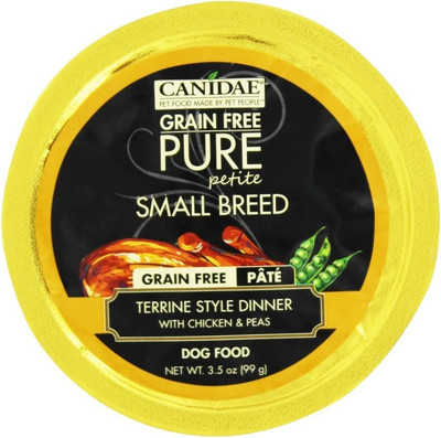 Pure Petite Dog Terrine with Chicken & Peas 3.5 Oz
