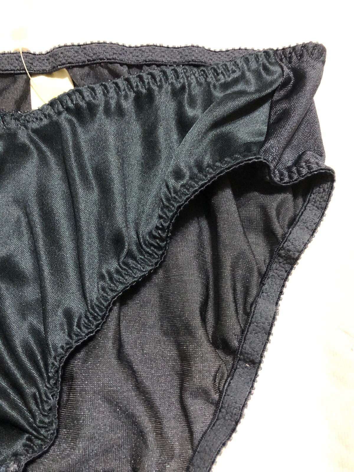 Victoria’s Secret USA Bikini Panties Satin Nylon Wetl… Gem