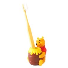 Disney Collection Winnie the Pooh Toothbrush Holder Disney Store Japan New
